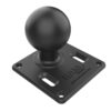 RAM® 75x75mm VESA Plate with Ball and Steel Reinforced Post