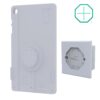 GDS® Uni-Conn™ Powered Wall Dock with PoE (European Outlets) - Gray