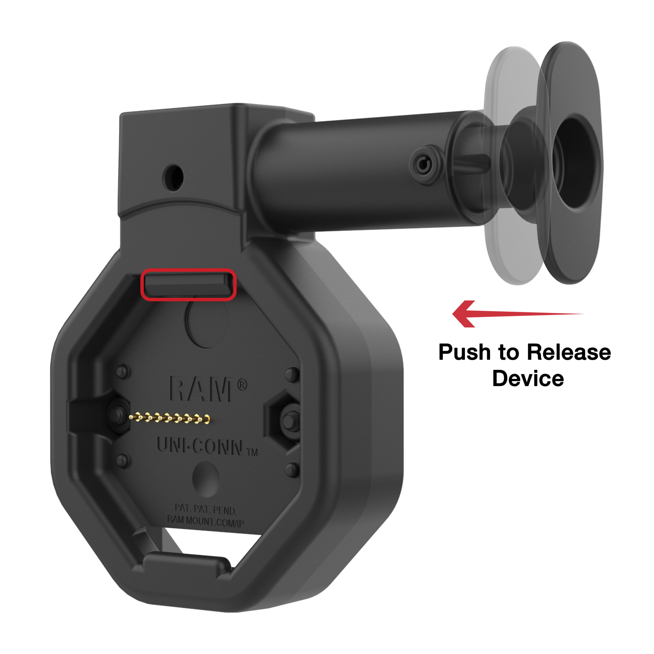 GDS® Uni-Conn™ Powered Locking USB-C Dock with Release Button - The ...