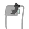 RAM® Friction Hinge Mount with AMPS & VESA Bracket for Tough-Bar™
