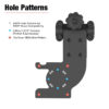 RAM® Friction Hinge Mount with AMPS & VESA Bracket for Tough-Bar™