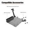 RAM® No-Drill™ Laptop Mount for '99-16 Ford F-250 - F750 + More