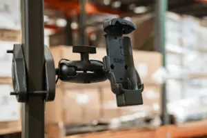 RAM 247U 3 Square Post Clamp Base