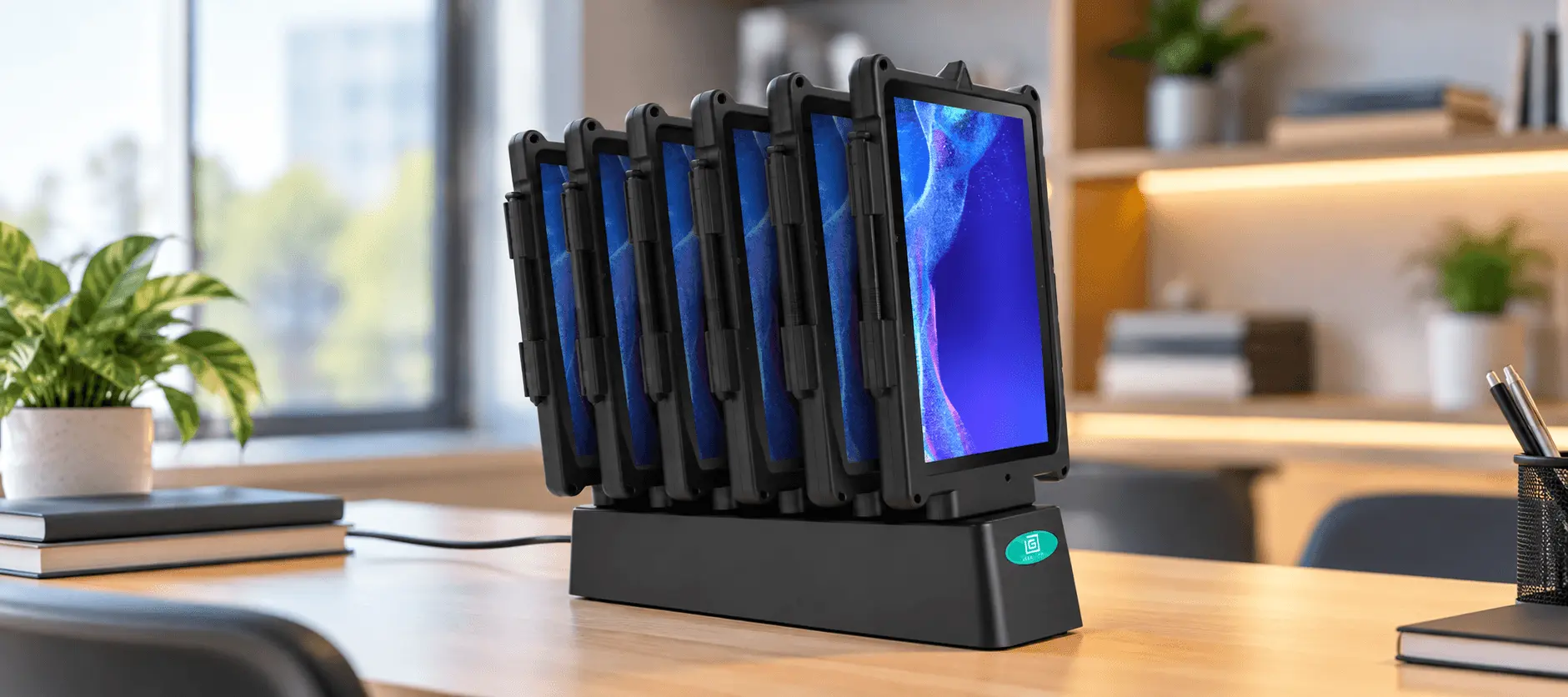 6 Port IntelliSkin PD Desktop Charger RAM GDS DOCK 6G1PD NGU